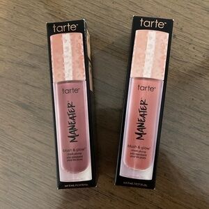 Tarte Blush and Glow in Raspberry and Buff Pink